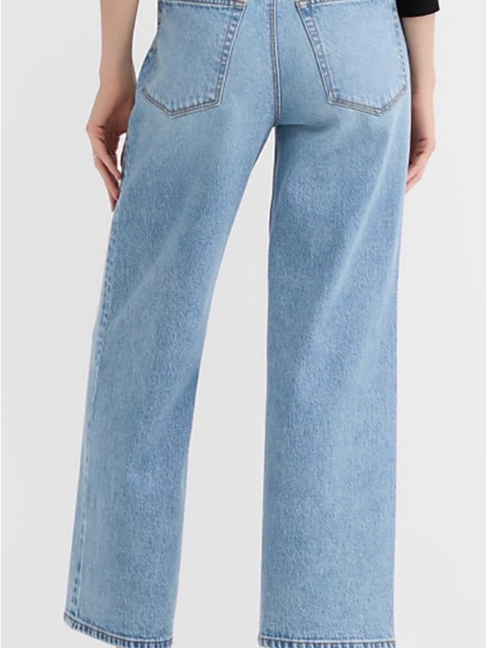 Loft Rivete Wide Leg Crop - Picture 2 of 5